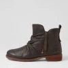 Women JOSEF SEIBEL Sienna 38 Bosco Leather Ankle Boots