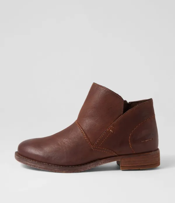Women JOSEF SEIBEL Sienna 81 Camel Leather Chelsea Boots