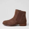 Women JOSEF SEIBEL Sienna 35 Taupe Leather Chelsea Boots