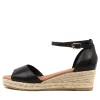 Women DJANGO & JULIETTE Skip Lrg Black Leather