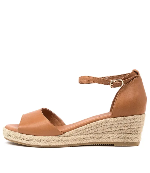 Women DJANGO & JULIETTE Skip Lrg Dk Tan Leather