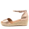 Women DJANGO & JULIETTE Skip Rose Gold Leather