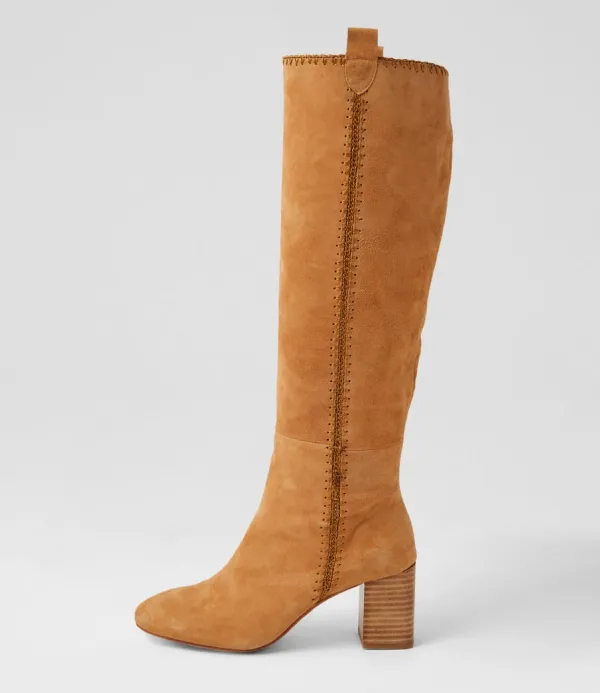 Women MOLLINI Skyla Desert Suede Knee High Boots
