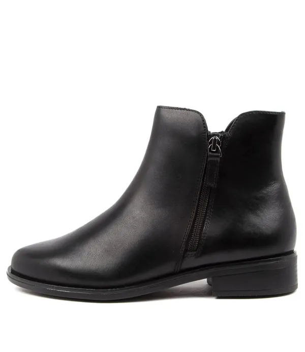 Women ZIERA Skylars Xf Black Leather