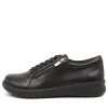 Women ZIERA Solar Xf Black Leather