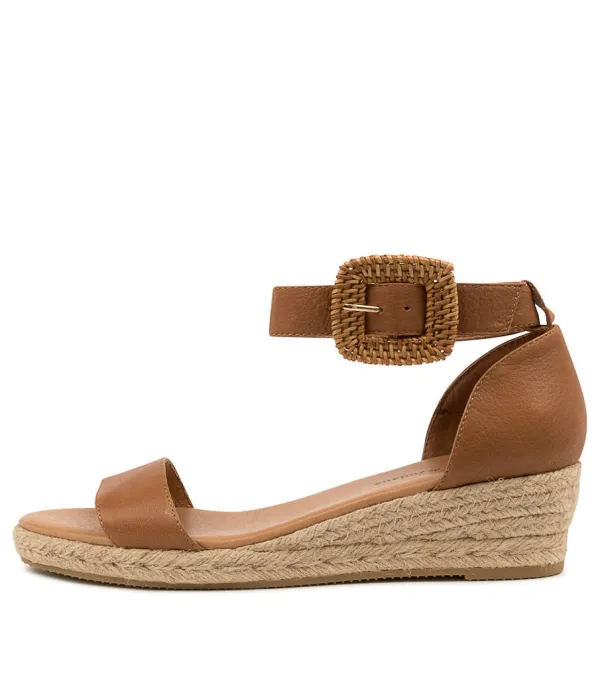 Women DJANGO & JULIETTE Sprout Dk Tan Leather