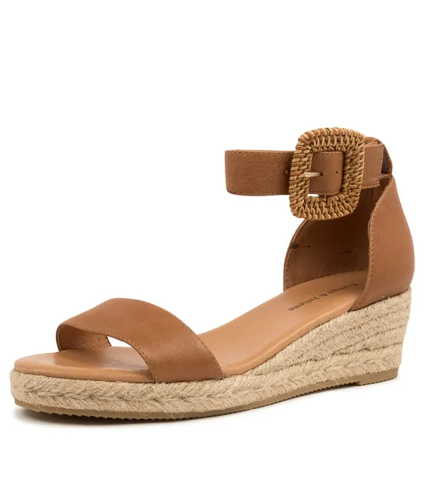 Women DJANGO & JULIETTE Sprout Dk Tan Leather