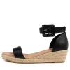 Women DJANGO & JULIETTE Sprout Lrg Black Leather