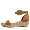 Women DJANGO & JULIETTE Sprout Lrg Dk Tan Leather