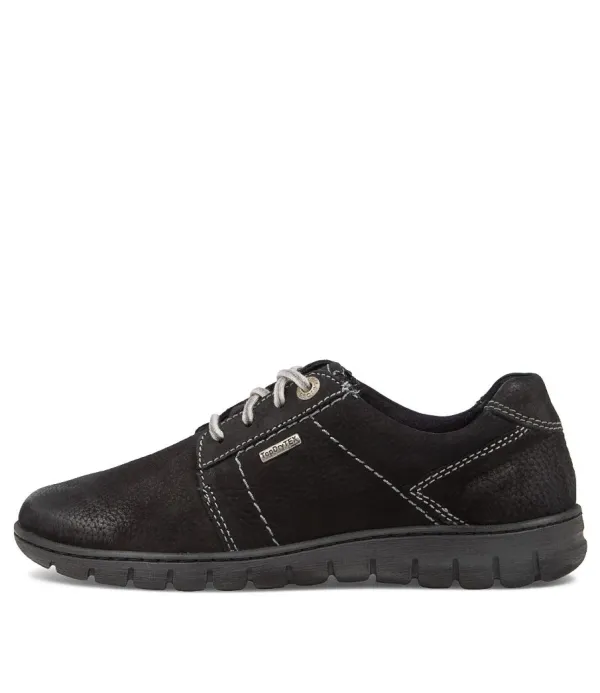 Women JOSEF SEIBEL Steffi 59 Schwarz Suede Sneakers