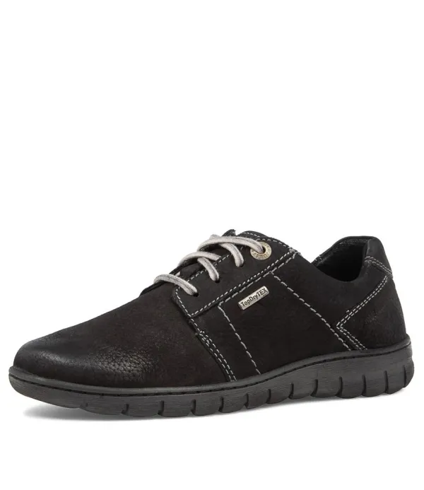 Women JOSEF SEIBEL Steffi 59 Schwarz Suede Sneakers