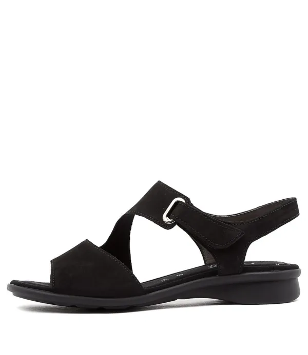 Women GABOR Suraya Schwarz Nubuck Leather