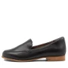 Women ZIERA Taded Xf Black Leather Loafers