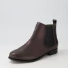Women ZIERA Talia Xf Black Glow Leather Chelsea Boots