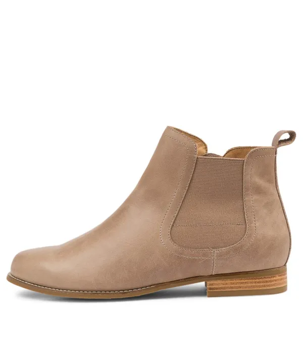 Women ZIERA Talia Xf Smoke Leather Ankle Boots