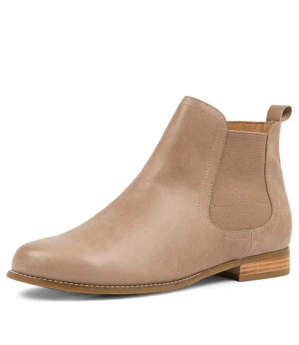 Women ZIERA Talia Xf Smoke Leather Ankle Boots