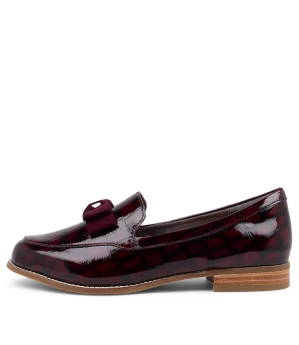 Women ZIERA Talise Xf Shiraz Patent Leather Loafers