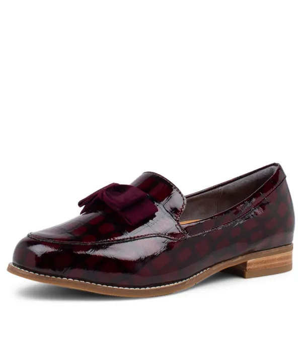Women ZIERA Talise Xf Shiraz Patent Leather Loafers