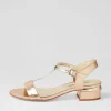Women DJANGO & JULIETTE Taner Metallic Multi Sandals