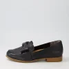 Women ZIERA Tarnow Xf Black Leather Loafers