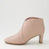 Women DJANGO & JULIETTE Templess Nude Leather Ankle Boots