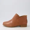 Women ZIERA Thiem Xf Cognac Leather Ankle Boots