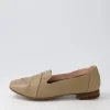 Women DIANA FERRARI Tilony Khaki Leather Loafers