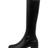 Women DJANGO & JULIETTE Timothie Black Knee High Boots