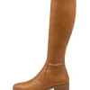 Women DJANGO & JULIETTE Timothie Tan Stretch Knee High Boots
