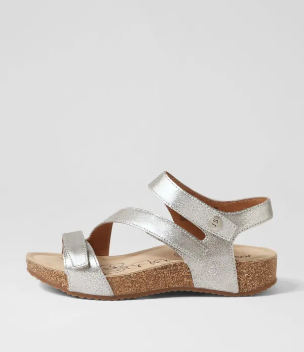 Women JOSEF SEIBEL Tonga 25 Cristal Leather Sandals
