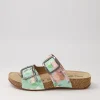 Women JOSEF SEIBEL Tonga 64 Mint Leather Slides