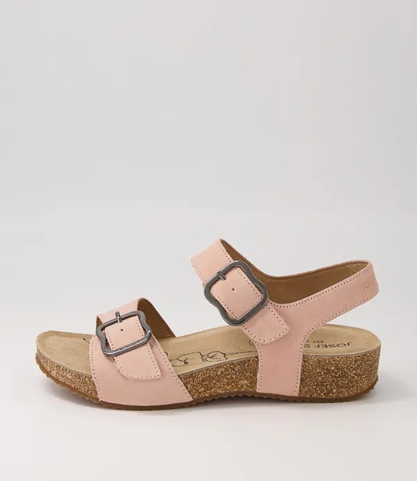 Women JOSEF SEIBEL Tonga 62 Rosa Leather Sandals