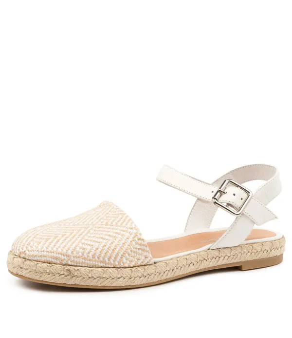 Women DJANGO & JULIETTE Tonja Natural&White Weave