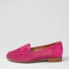Women ZIERA Toppiey Xf Fuchsia Suede Loafers