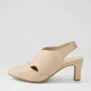 Women DJANGO & JULIETTE Touba Nude Leather Heels