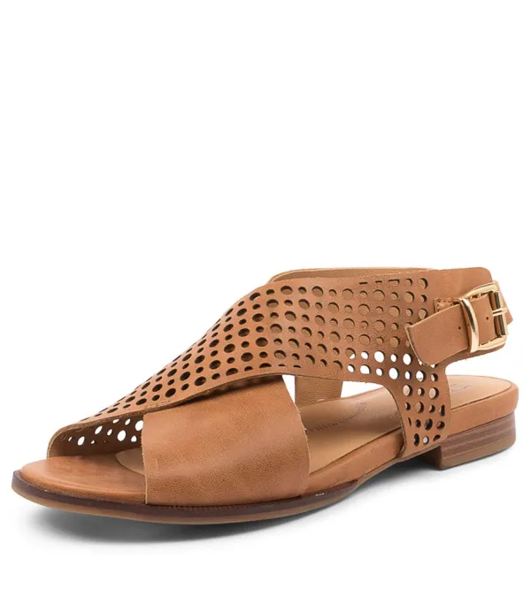 Women ZIERA Treka W Tan Leather