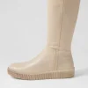 Women DJANGO & JULIETTE Tyrese Almond Leather Calf Boots