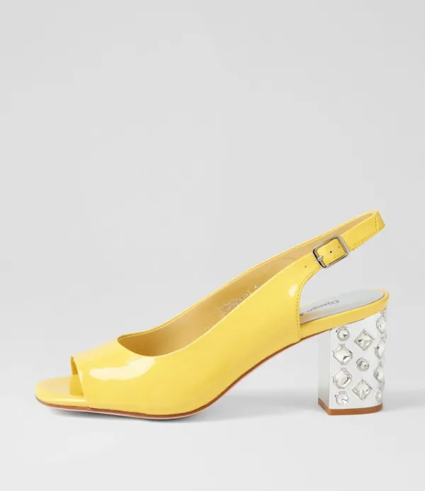 Women DJANGO & JULIETTE Udeem Buttercup Patent Leather Sandals