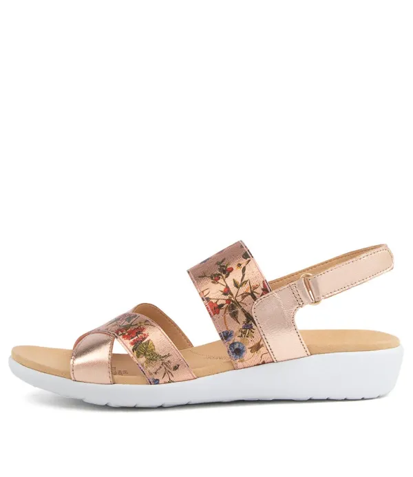Women ZIERA Udith W Rose Gold Floral