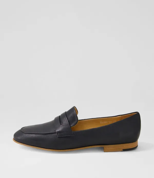 Women DJANGO & JULIETTE Ulani Black Leather Loafers