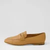 Women DJANGO & JULIETTE Ulani Dark Tan Leather Loafers