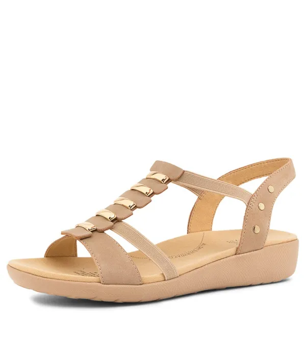 Women ZIERA Ulover W Latte Nubuck-Ela