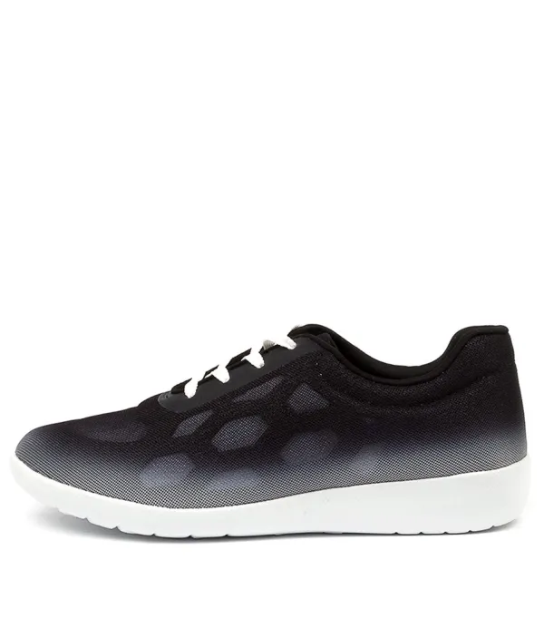 Women ZIERA Umbria Xf Blk Omb-Wht Msh