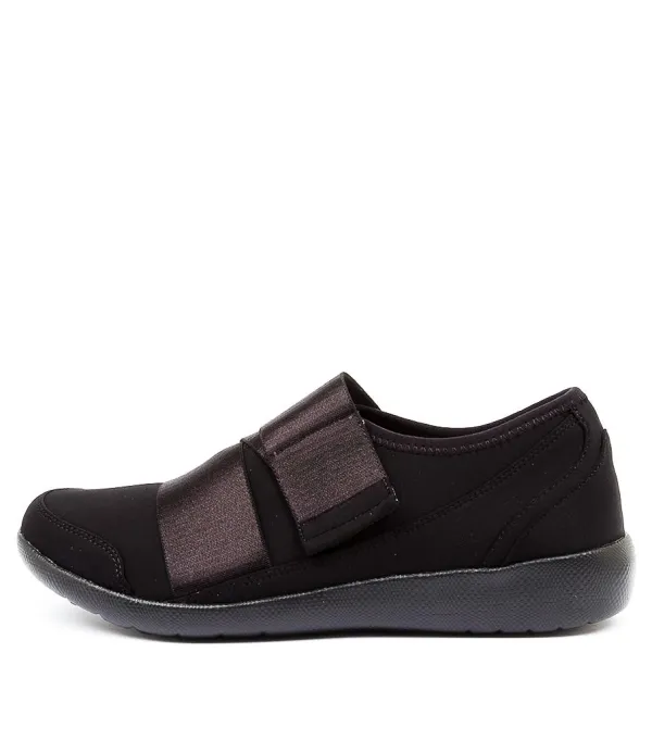 Women ZIERA Urban Ff Black Neoprene