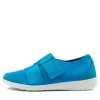 Women ZIERA Urban Ff Turquoise Neoprene Sneakers