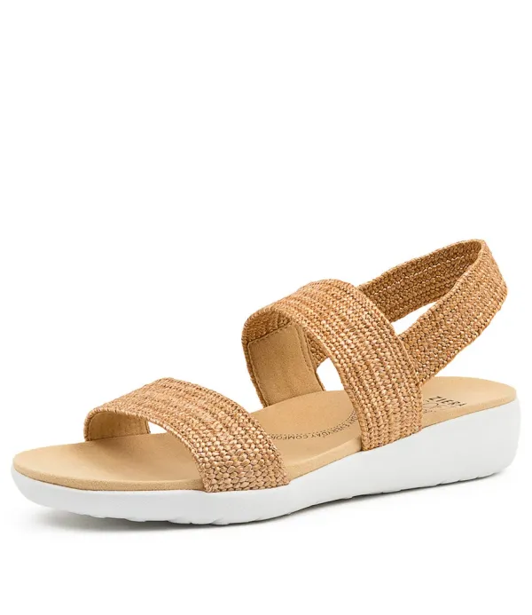 Women ZIERA Usaid W Coffee Woven Elas