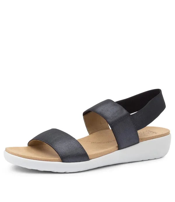 Women ZIERA Usaid W Navy Elastic