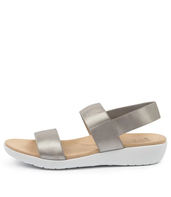 Women ZIERA Usaid W Silver Elastic