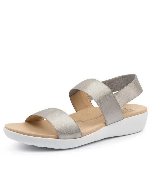 Women ZIERA Usaid W Silver Elastic