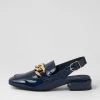 Women DJANGO & JULIETTE Vabor Navy Patent Leather Heels